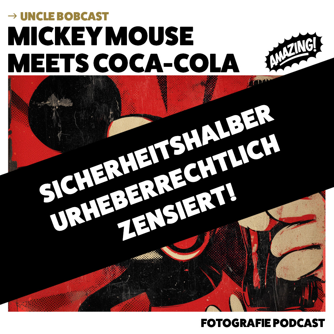 Mickey Mouse meets Coca-Cola